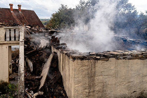 Professional Fire Damage Removal technician working in Virginia, VA